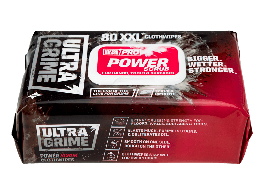 Pro Power Scrub Wipes