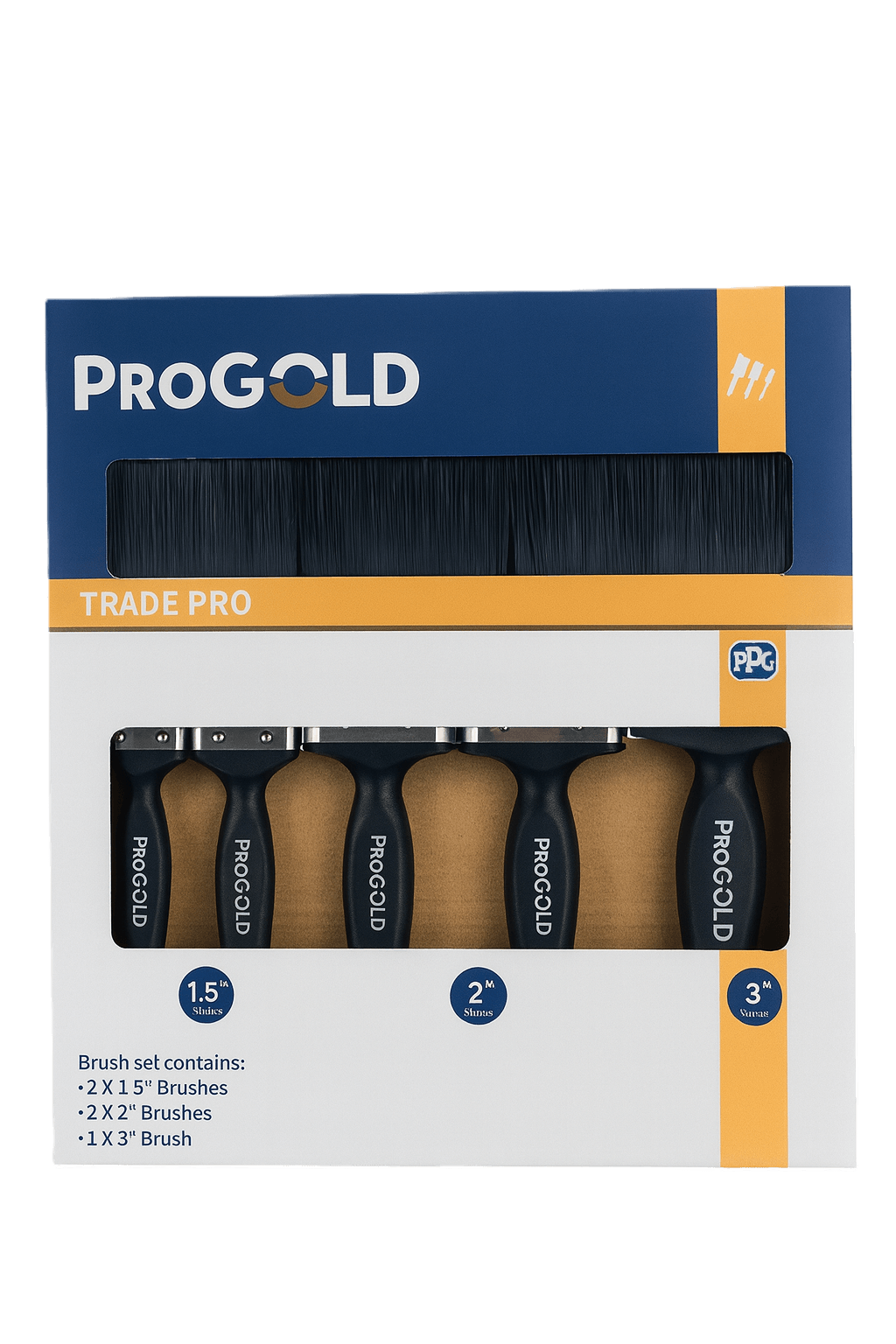 ProGold Trade Brush Set 5PC