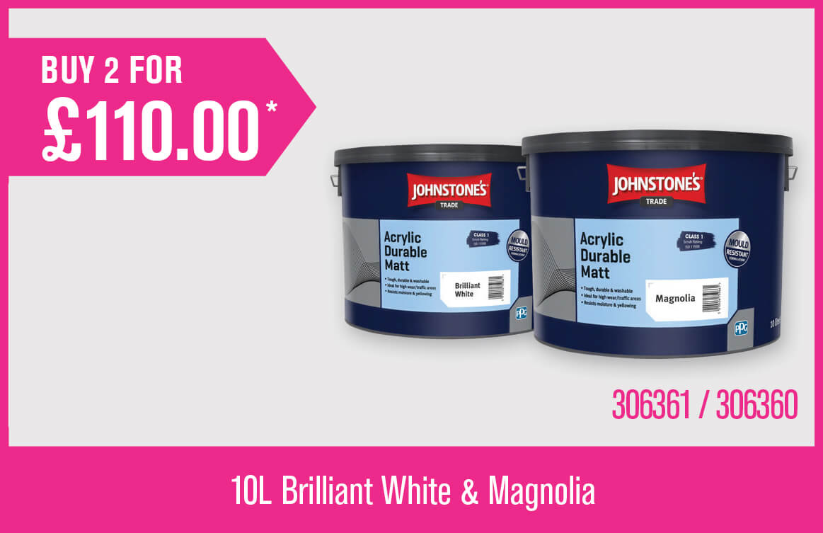 Johnstone's Trade Acrylic Durable Matt