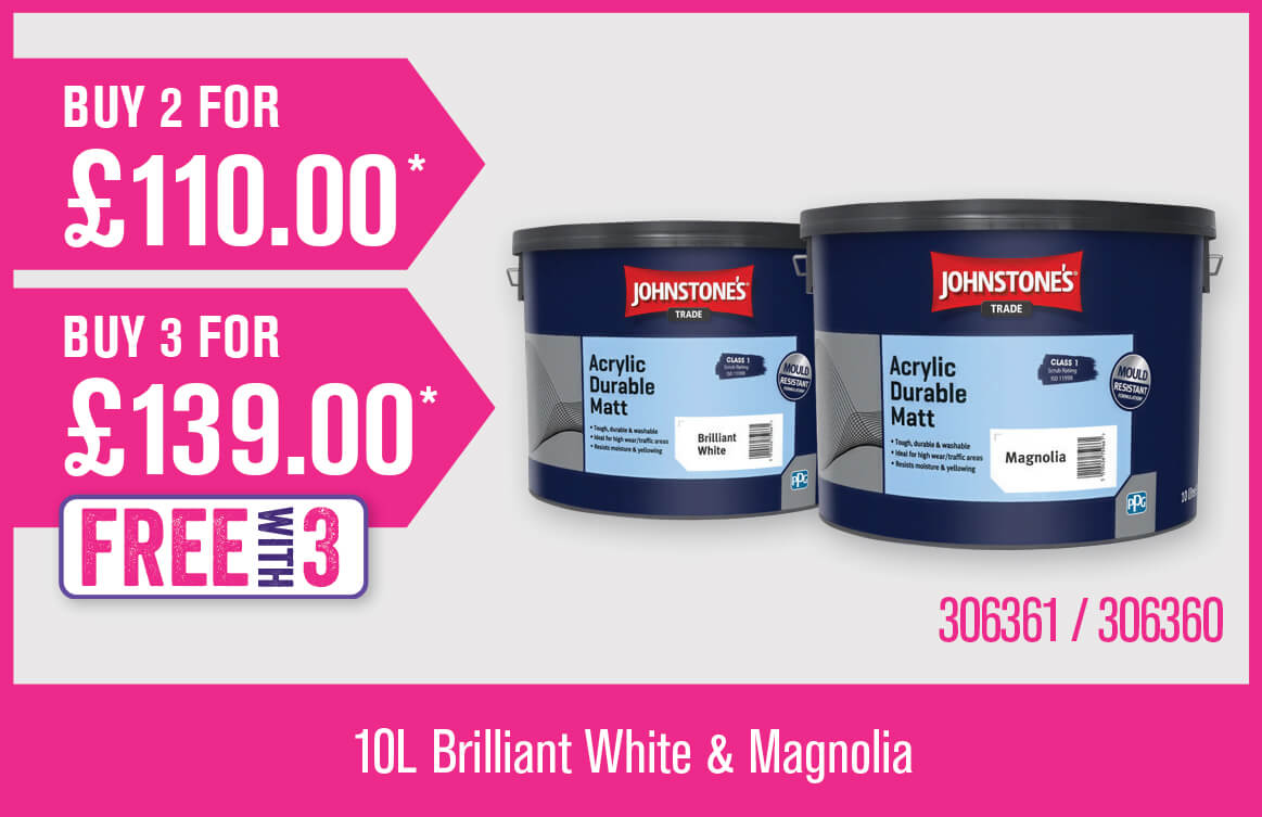 Johnstone's Trade Acrylic Durable Matt