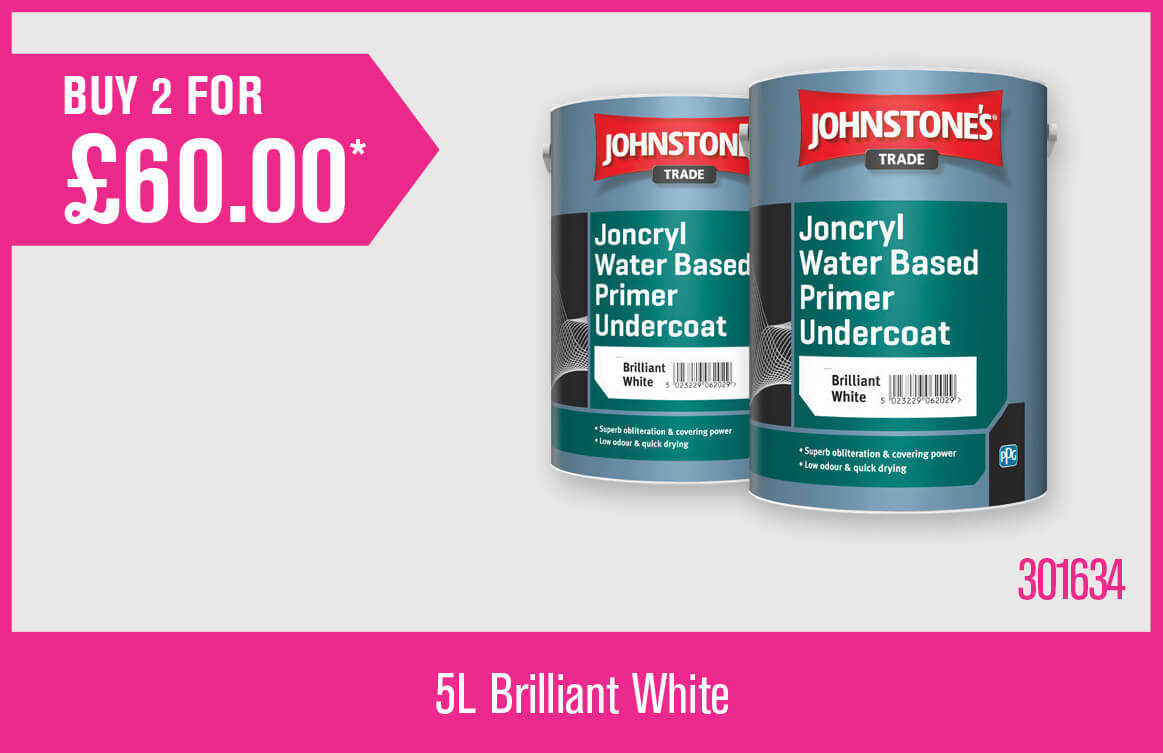 Johnstone's Trade Joncryl Water Based Primer Undercoat
