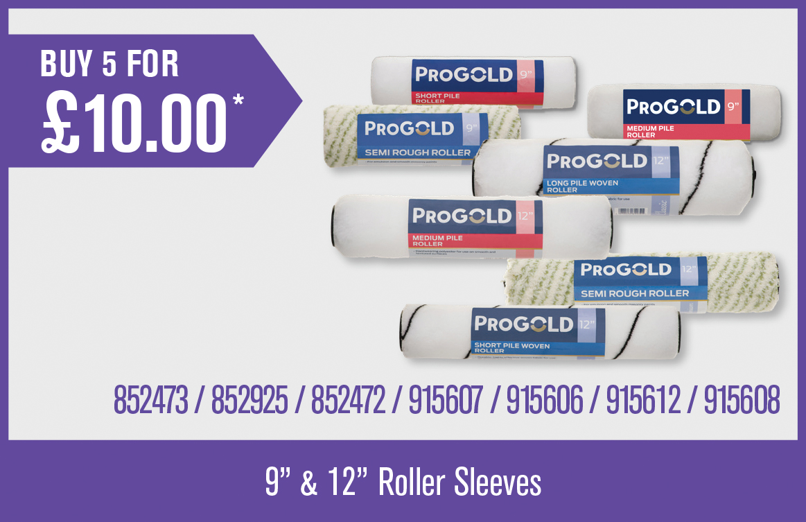 ProGold 9" & 12" Roller Sleeves