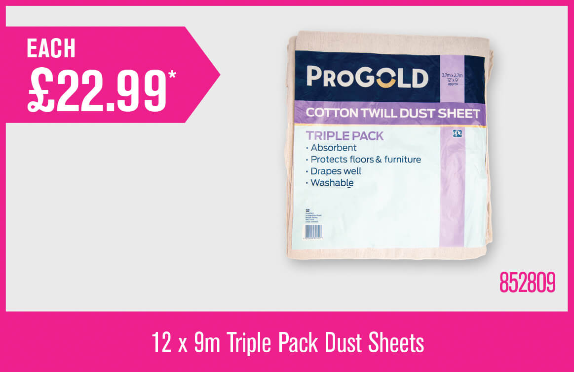 ProGold Triple Pack Dust Sheets