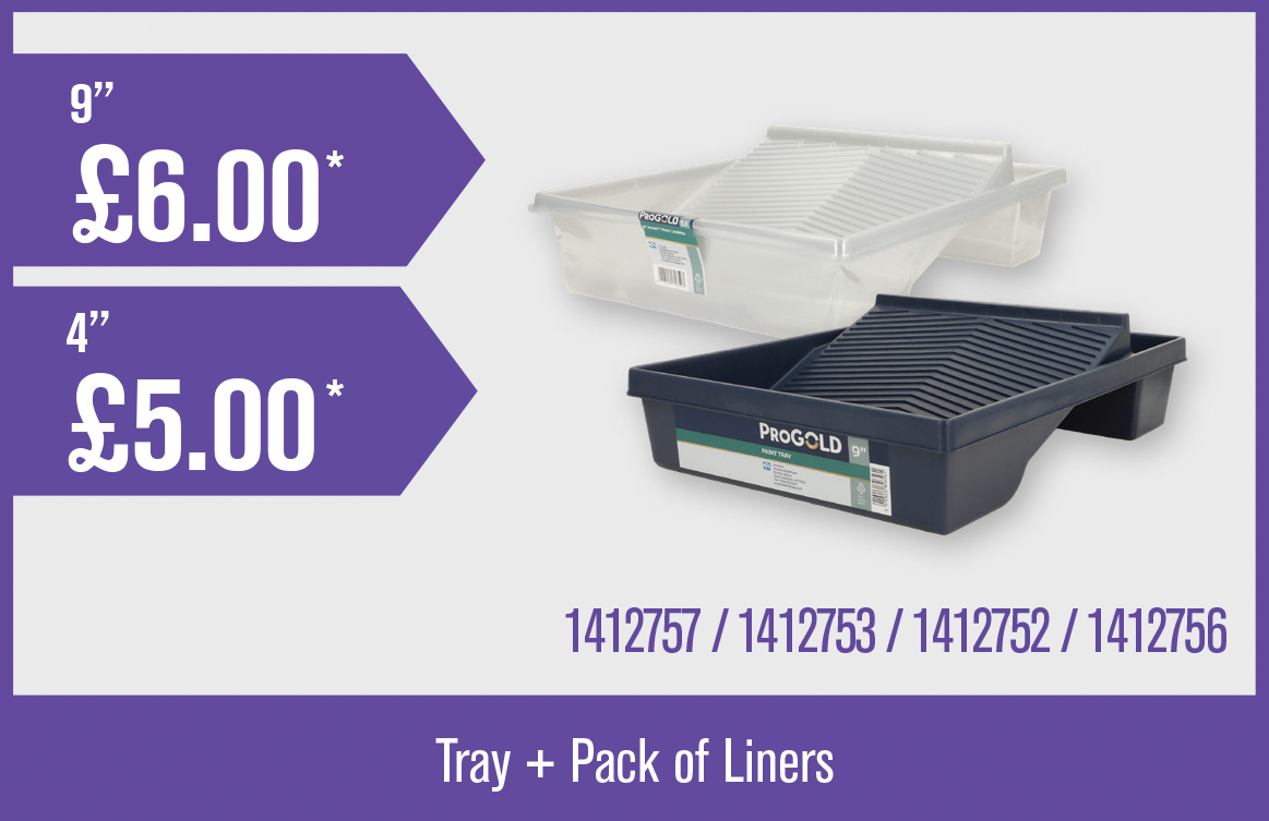 ProGold Tray + Pack of Liners