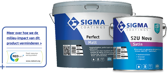 Sigma Perfect Matt en Sigma S2U Nova packshots