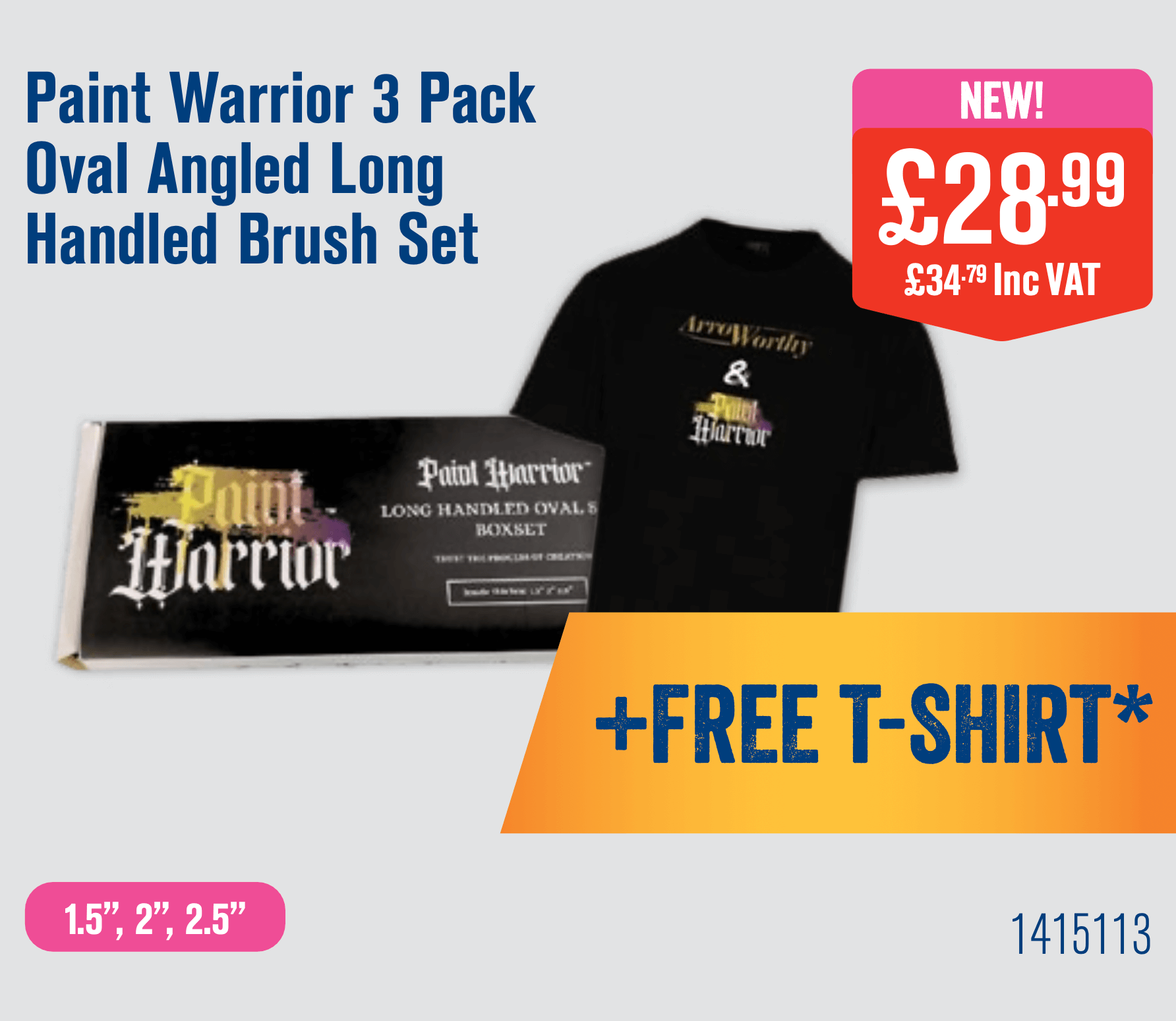 Paint Warrior Brush Boxset banner