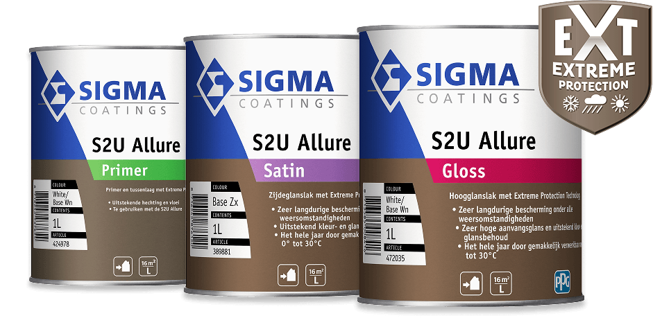 Sigma S2U Allure Primer, Satin en Gloss
